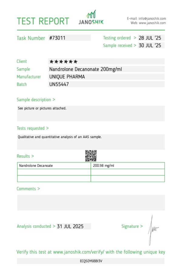 Deca 250mg/ml 10ml Nandrolone Decanoate (UP) – Image 2